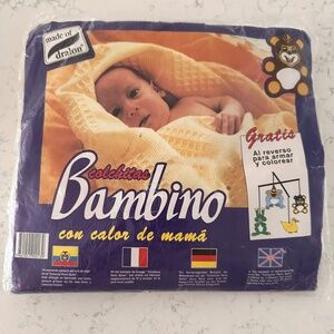 Colchitas Bambino newborn baby blanket
